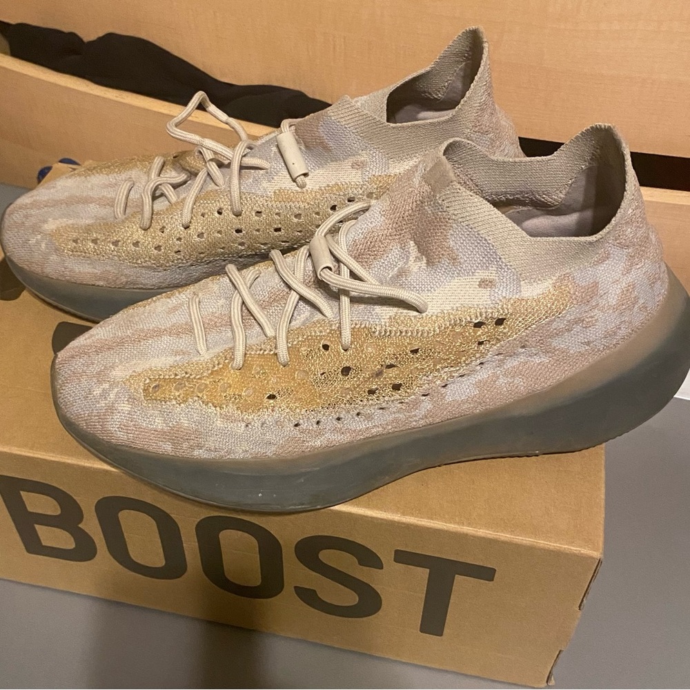 Adidas Yeezy Boost 380 Tan Sneakers
